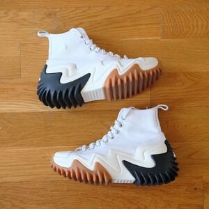 Converse Run Star Motion Hi White Platform Sneakers Womens Size 8 Y2K Streetwear